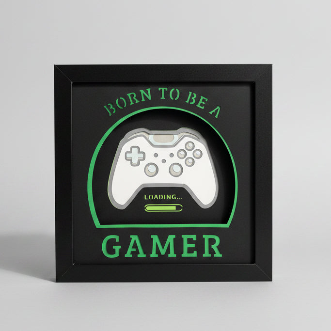 Gamer Lighted Shadowbox