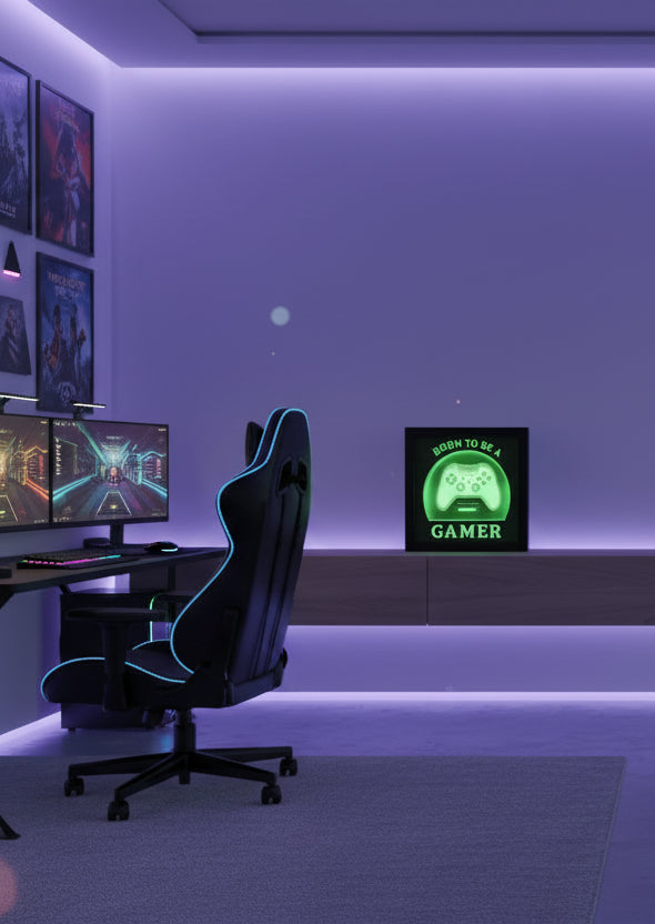 Gamer Lighted Shadowbox