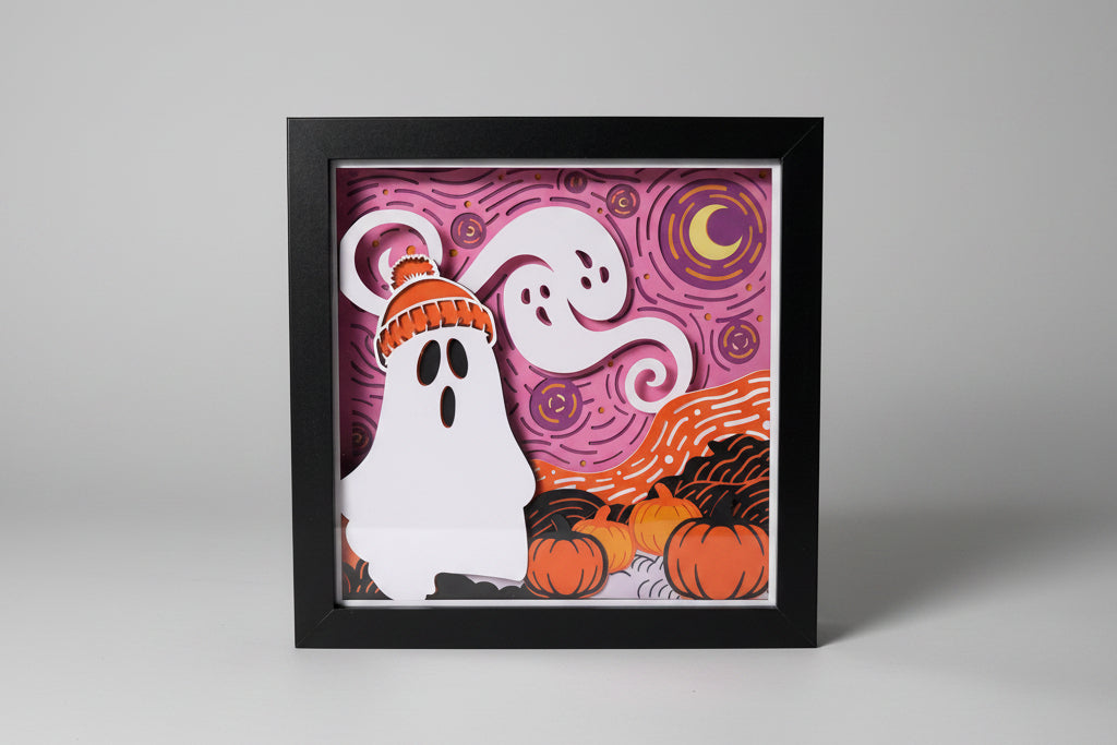 Ghost Art Lighted Shadowbox